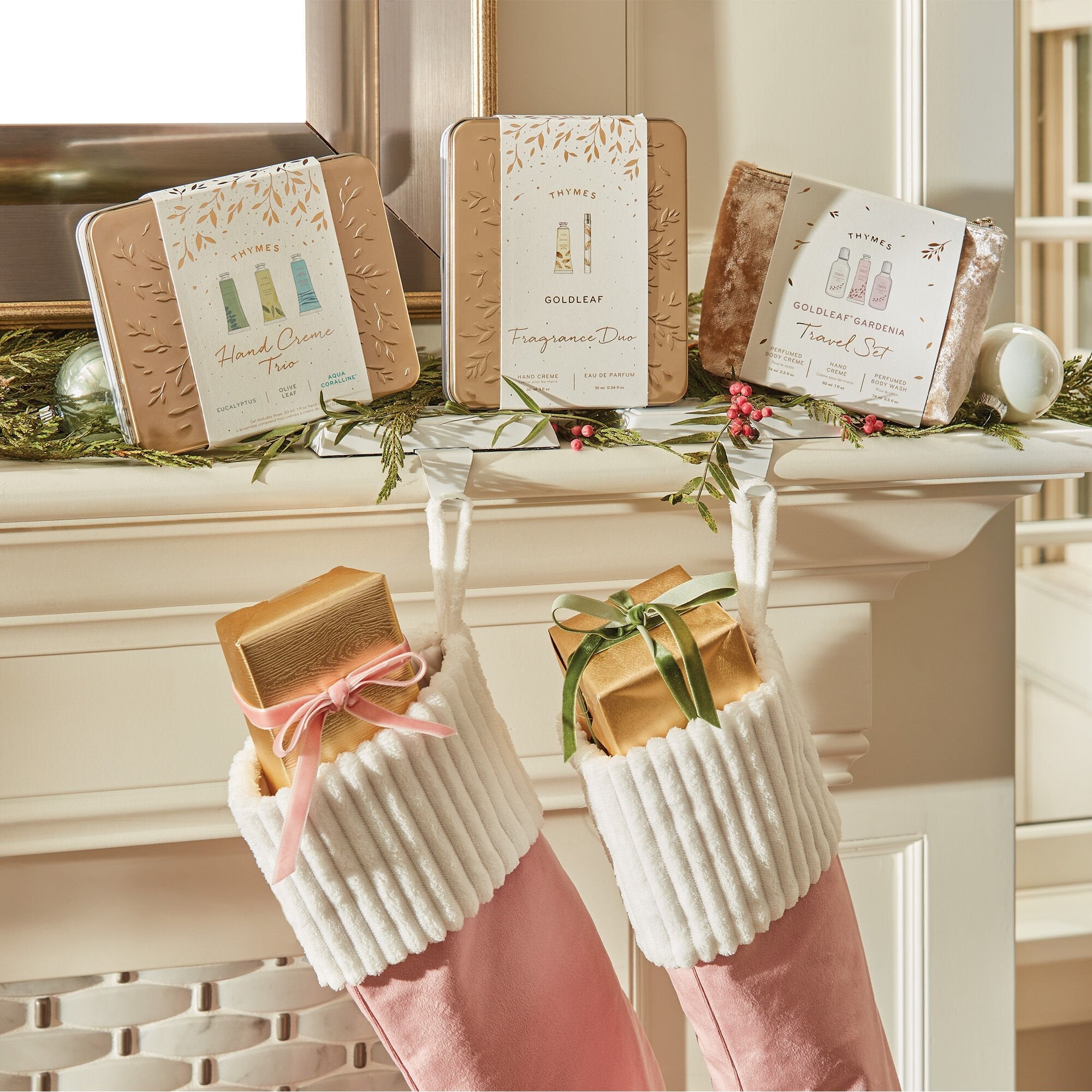 Goldleaf Gardenia Travel Set with Beauty Bag