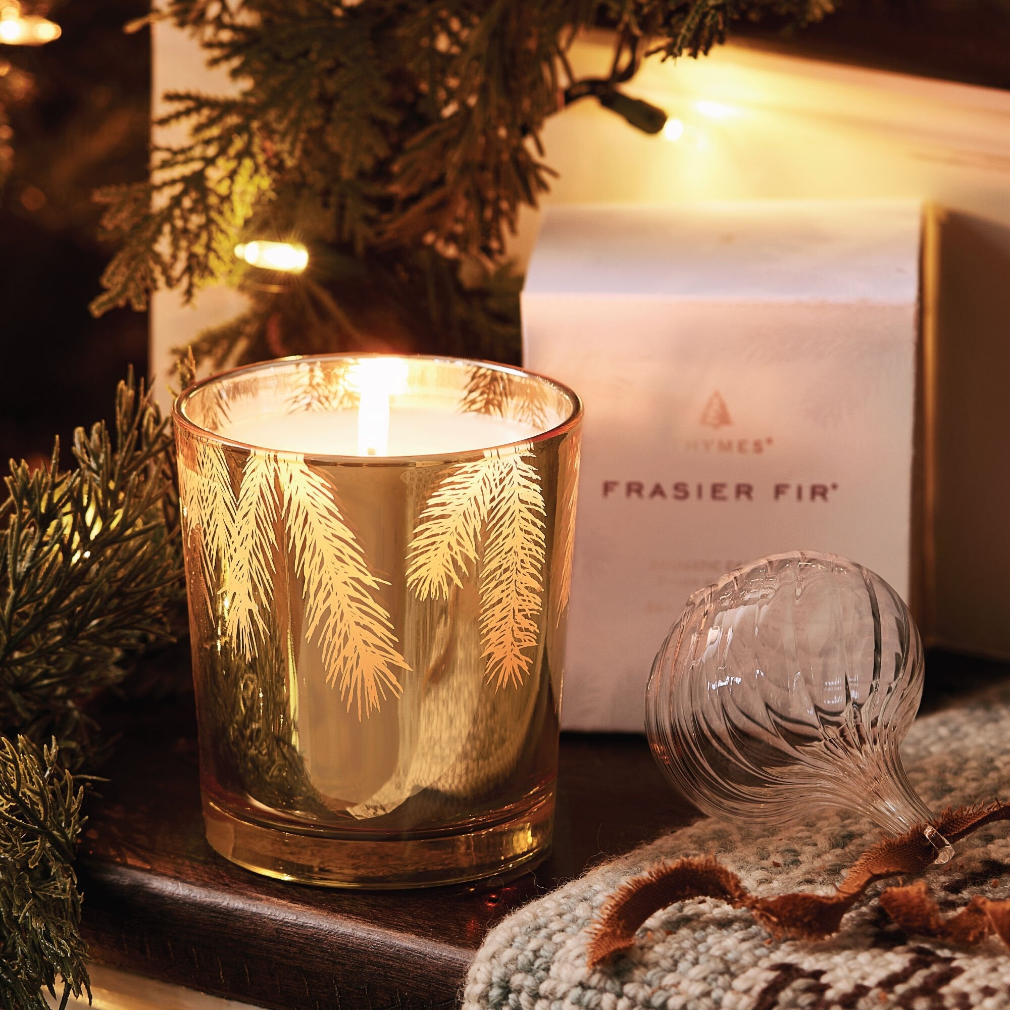 Frasier Fir? Gilded 13 oz Poured Candle