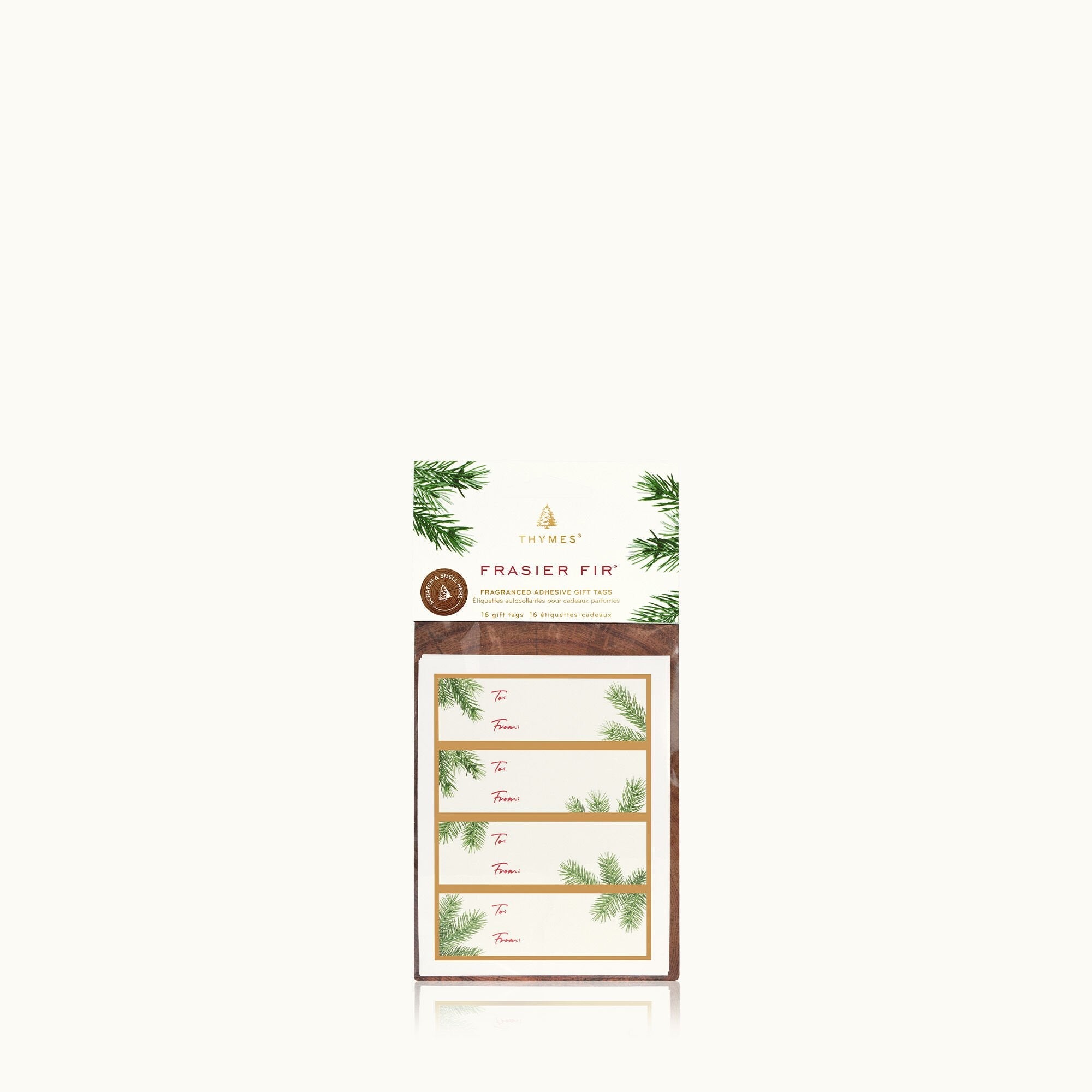 Frasier Fir® Fragranced Adhesive Gift Tags