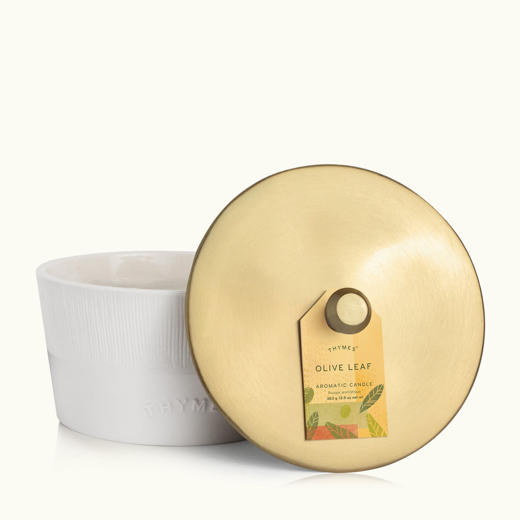 Olive Leaf Statement 3-Wick Candle