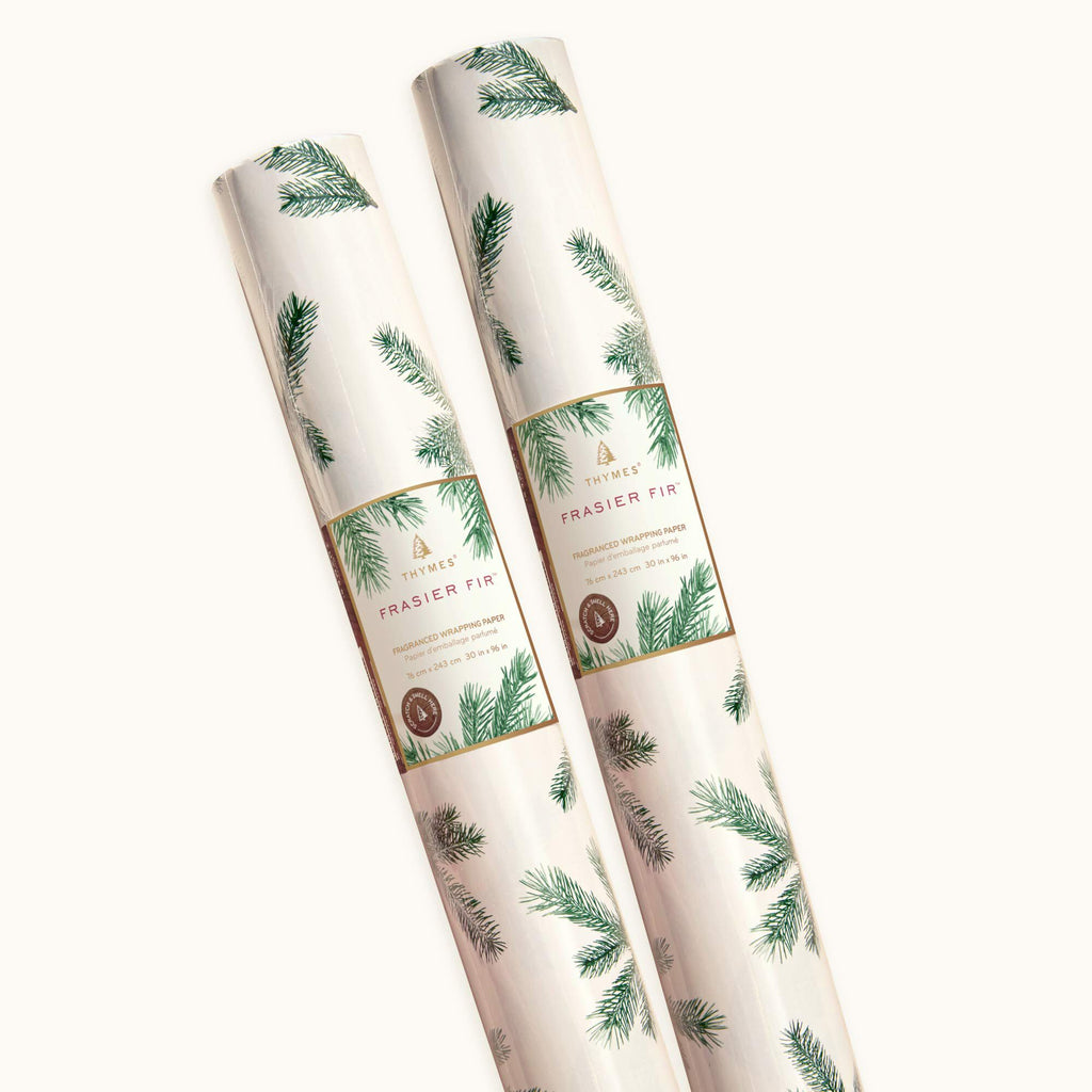 Frasier Fir? Fragranced Wrapping Paper. 2 pack