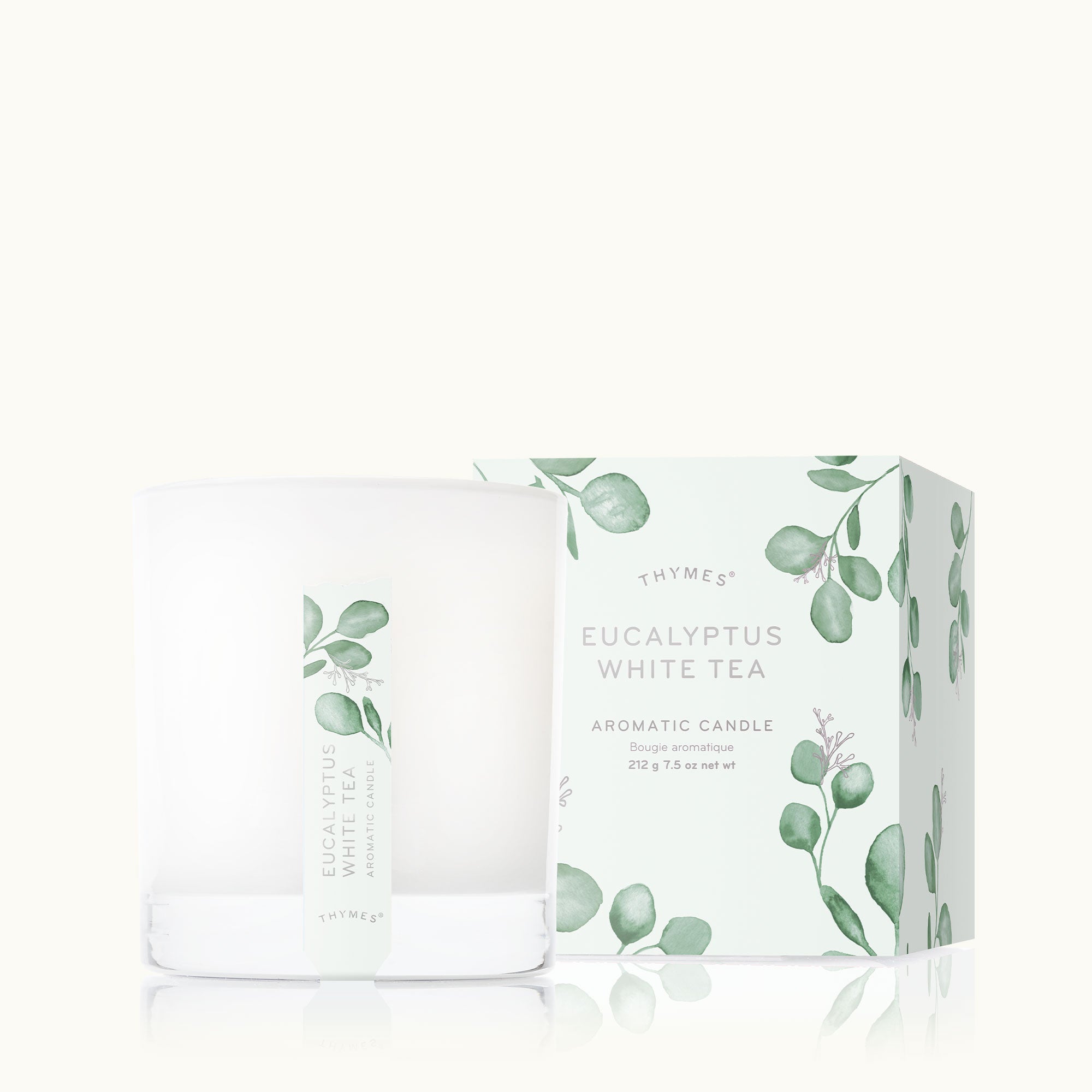 Eucalyptus White Tea Poured Candle