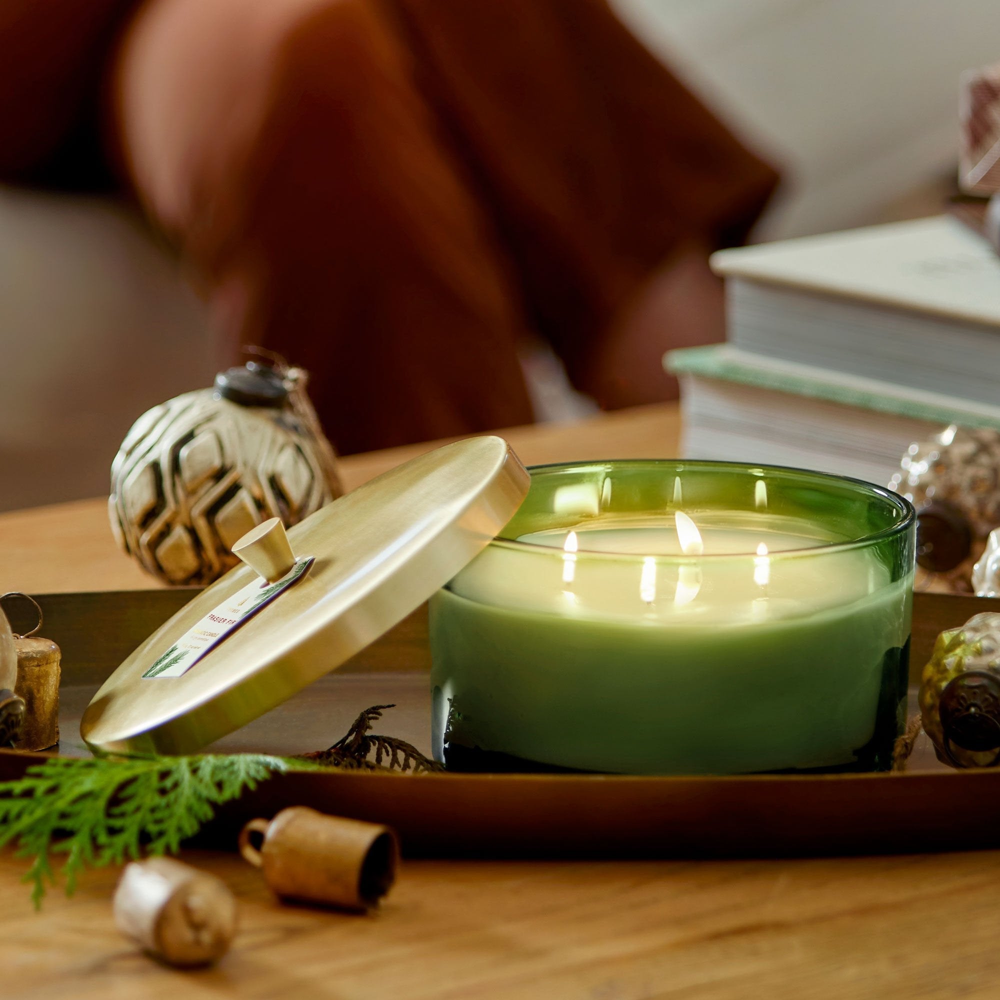 Frasier Fir? Green 4-Wick Candle