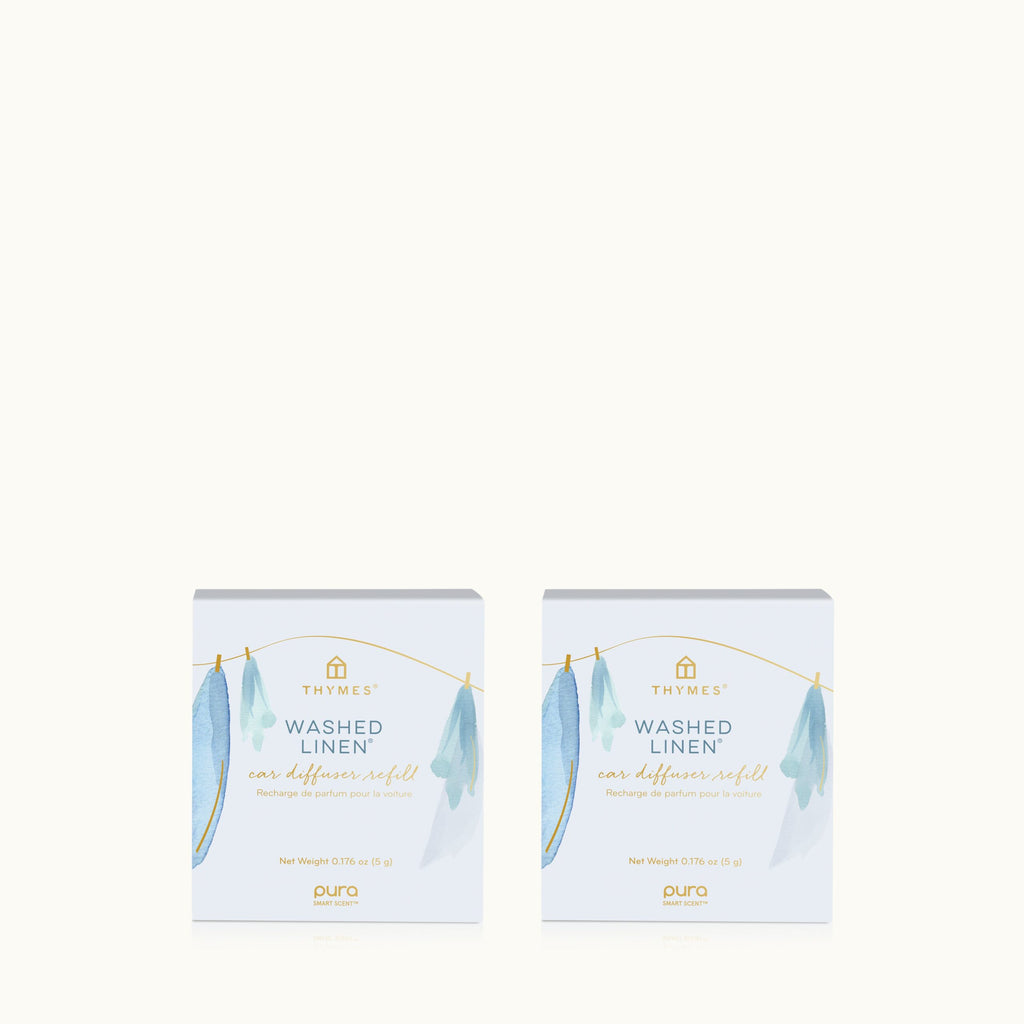 Washed Linen Pura Car Pro? Diffuser Refill 2-Pack Bundle