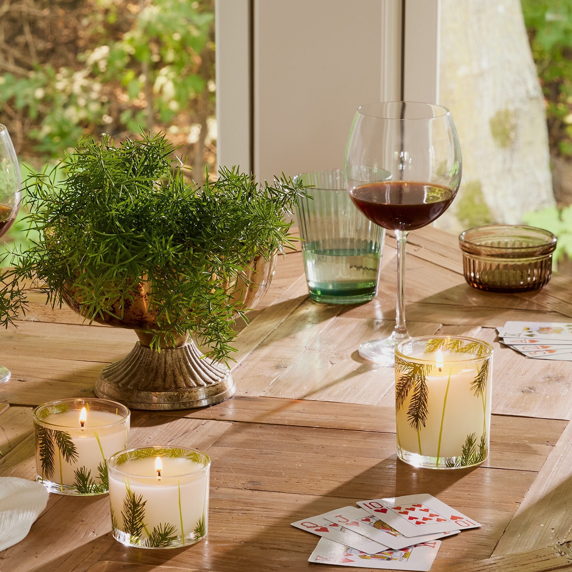 Frasier Fir? Pine Needle Candle Set