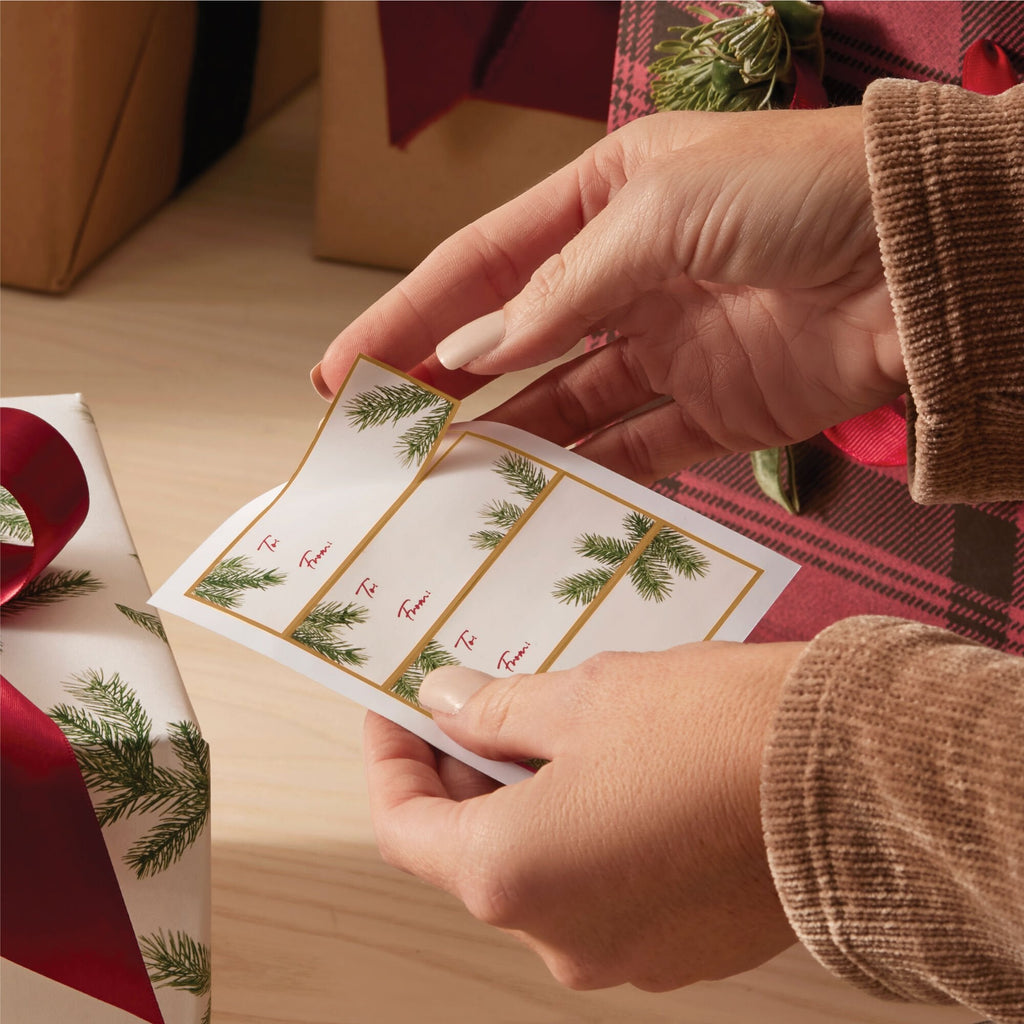 Frasier Fir? Fragranced Adhesive Gift Tags