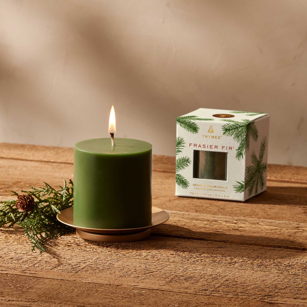 Frasier Fir? Pillar Candle. Small