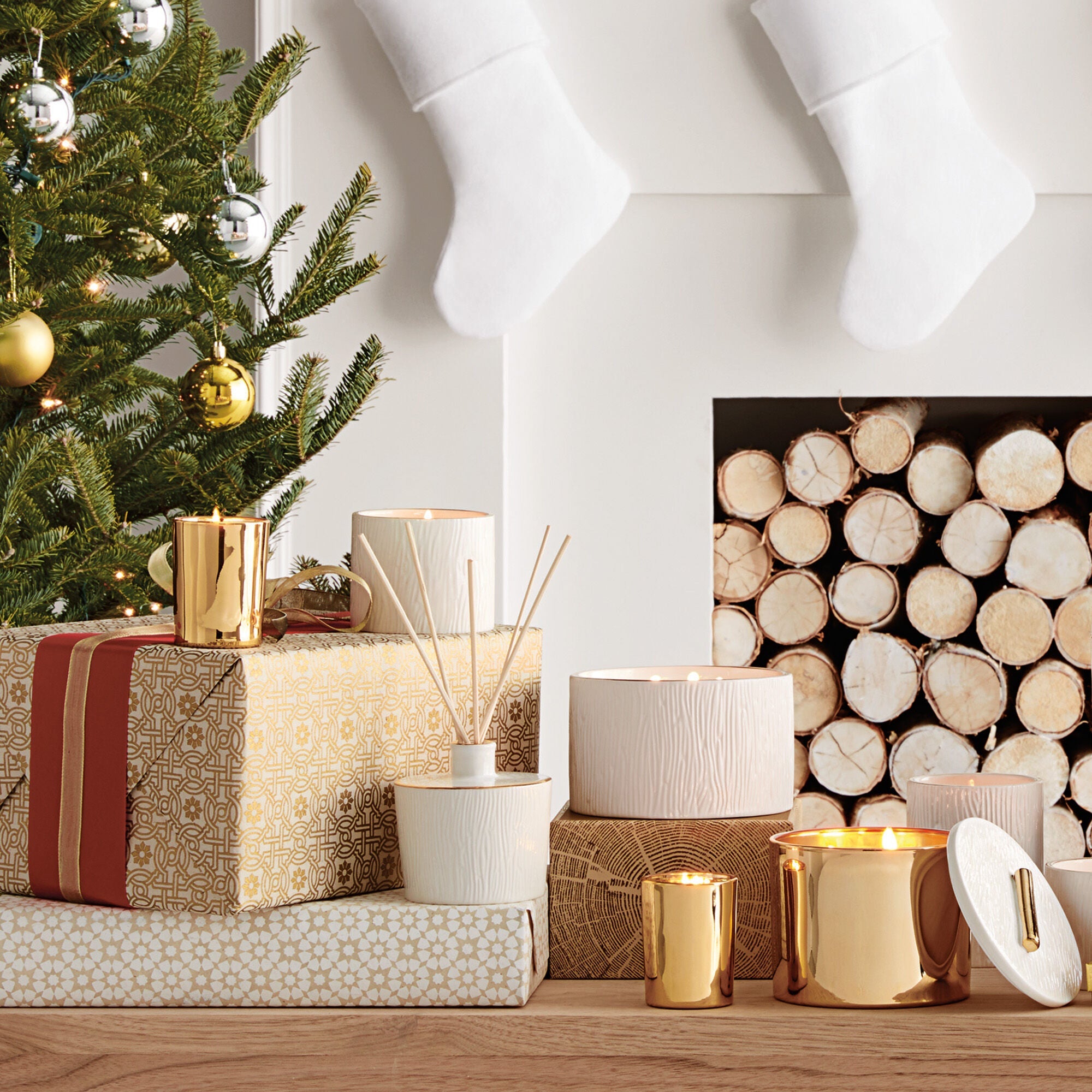 Frasier Fir® Gilded Candle Bundle