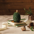 Frasier Fir? Petite Molded Pinecone Candle