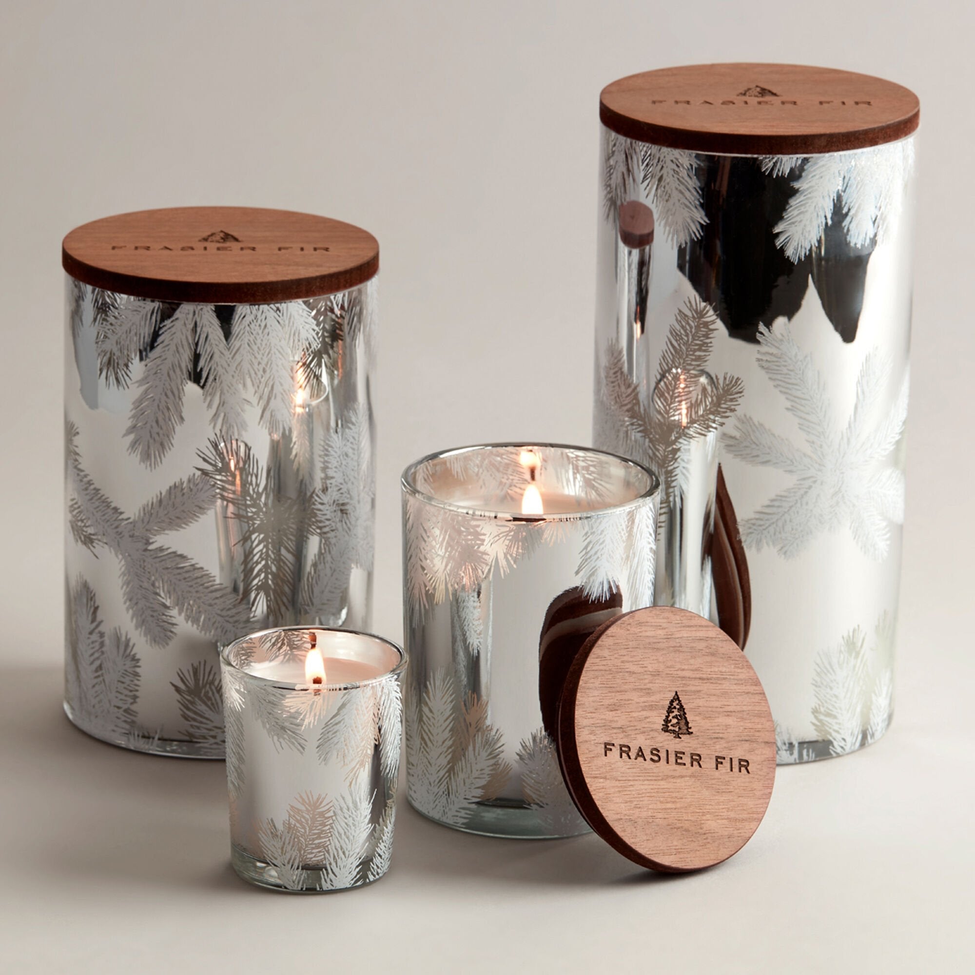 Frasier Fir? Statement Boxed Votive Candle