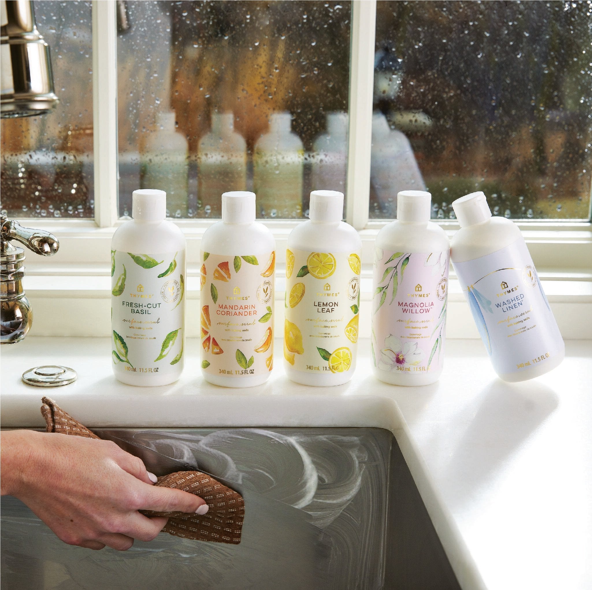 Washed Linen Surface Scrub