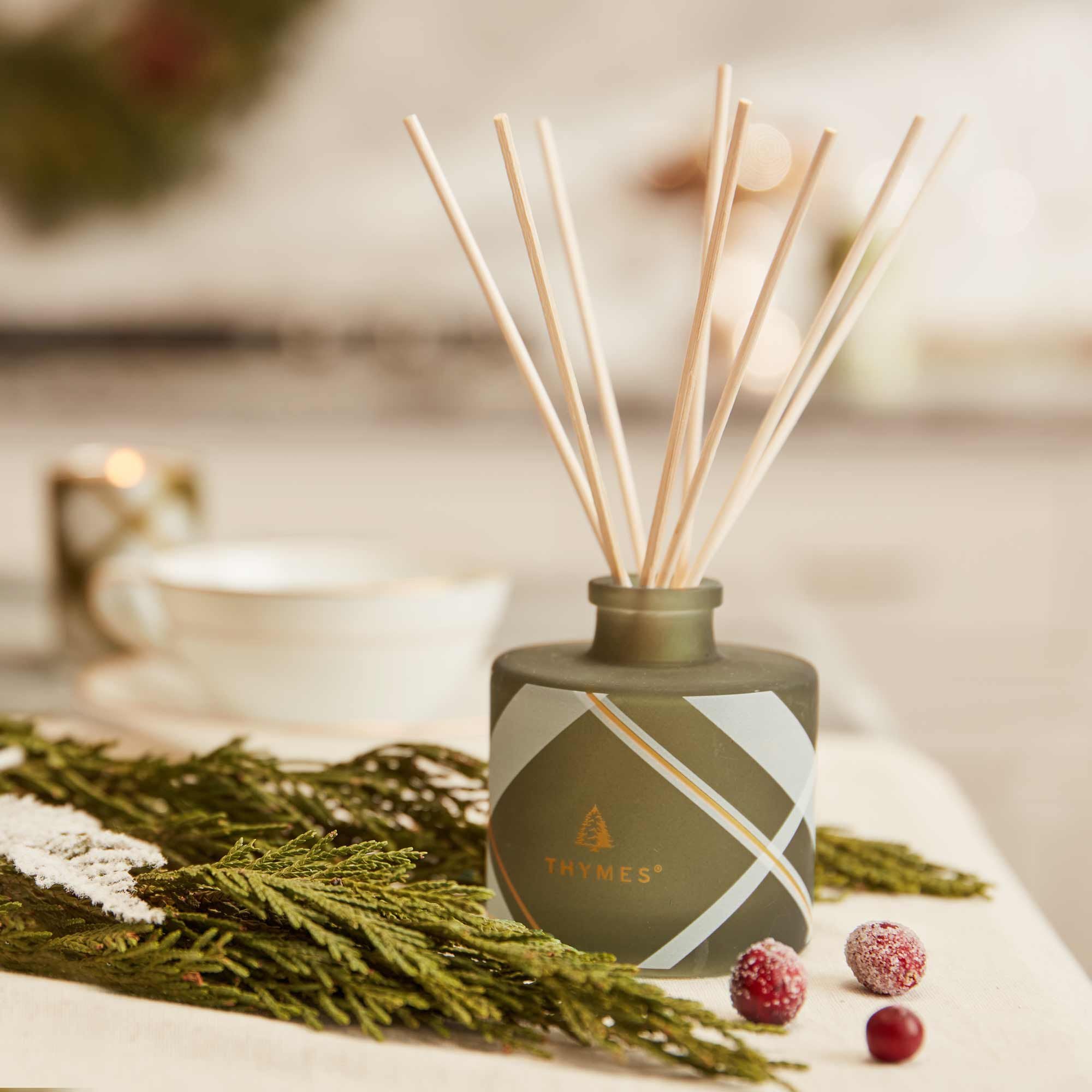 Frasier Fir? Frosted Plaid Petite Reed Diffuser