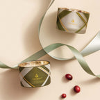 Frasier Fir? Frosted Plaid Candle Set