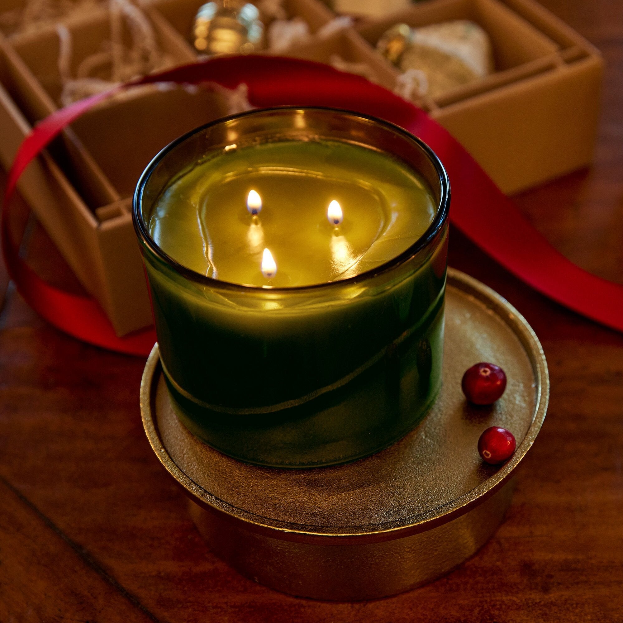 Frasier Fir? Green 3-Wick Candle