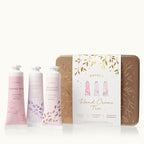 Kimono Rose. Lavender Honey & Goldleaf Gardenia Hand Cream Trio