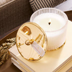 Frasier Fir? Gilded Frosted Wood Grain Candle