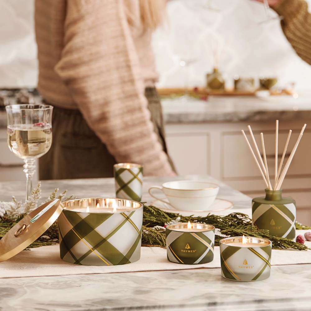 Frasier Fir? Frosted Plaid Petite Reed Diffuser