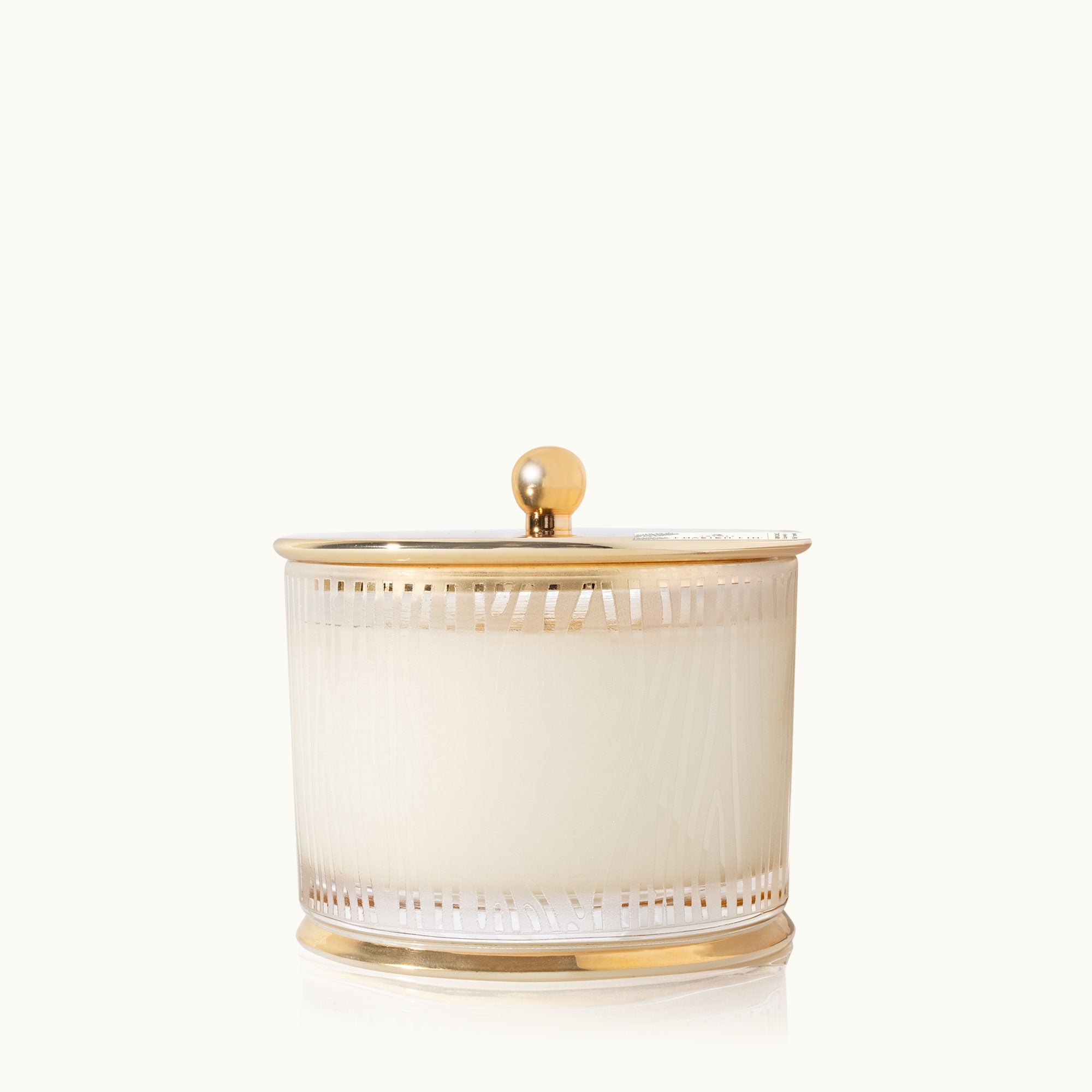 Frasier Fir? Gilded Frosted Wood Grain Candle