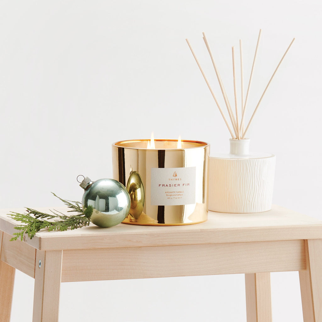 Frasier Fir? Gold 3-Wick Candle