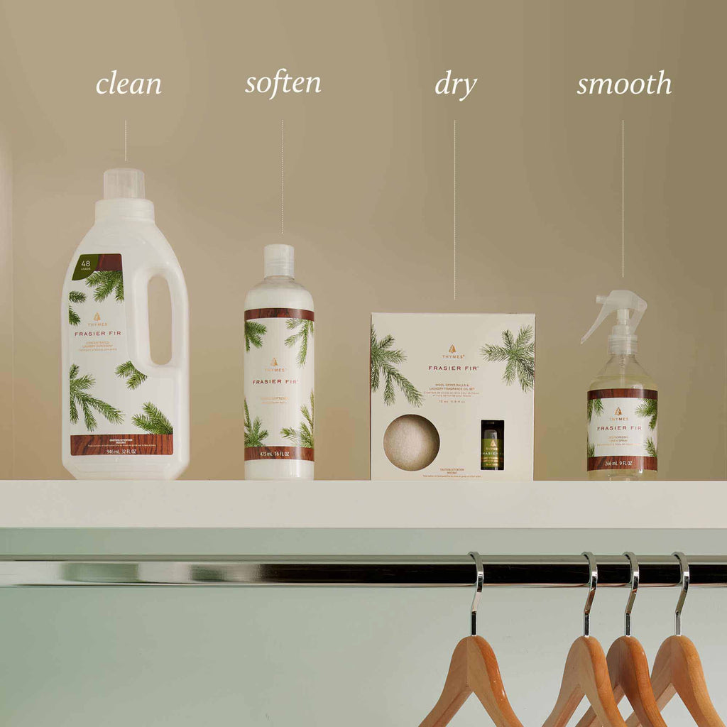 Frasier Fir® Wool Dryer Balls & Laundry Fragrance Oil Set