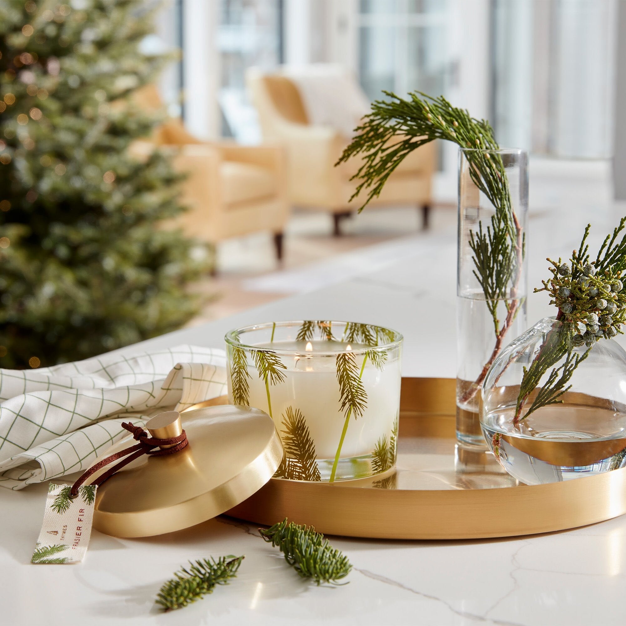 Frasier Fir? Pine Needle 3-Wick Candle