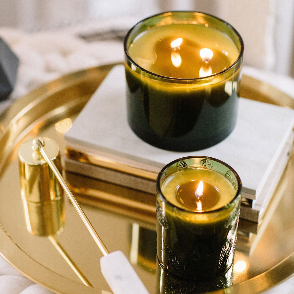 Frasier Fir? Green Glass Candle