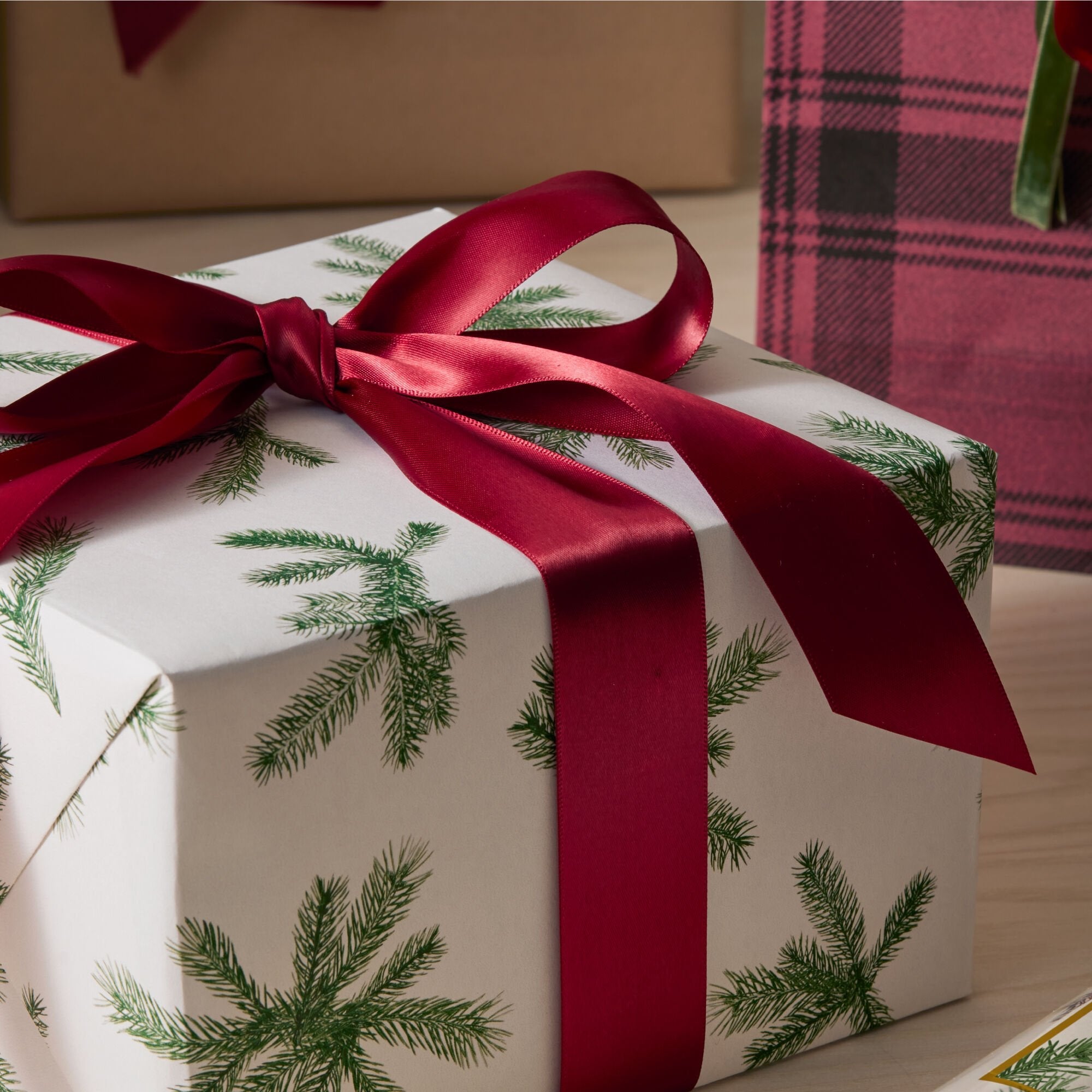 Frasier Fir? Fragranced Wrapping Paper. 2 pack