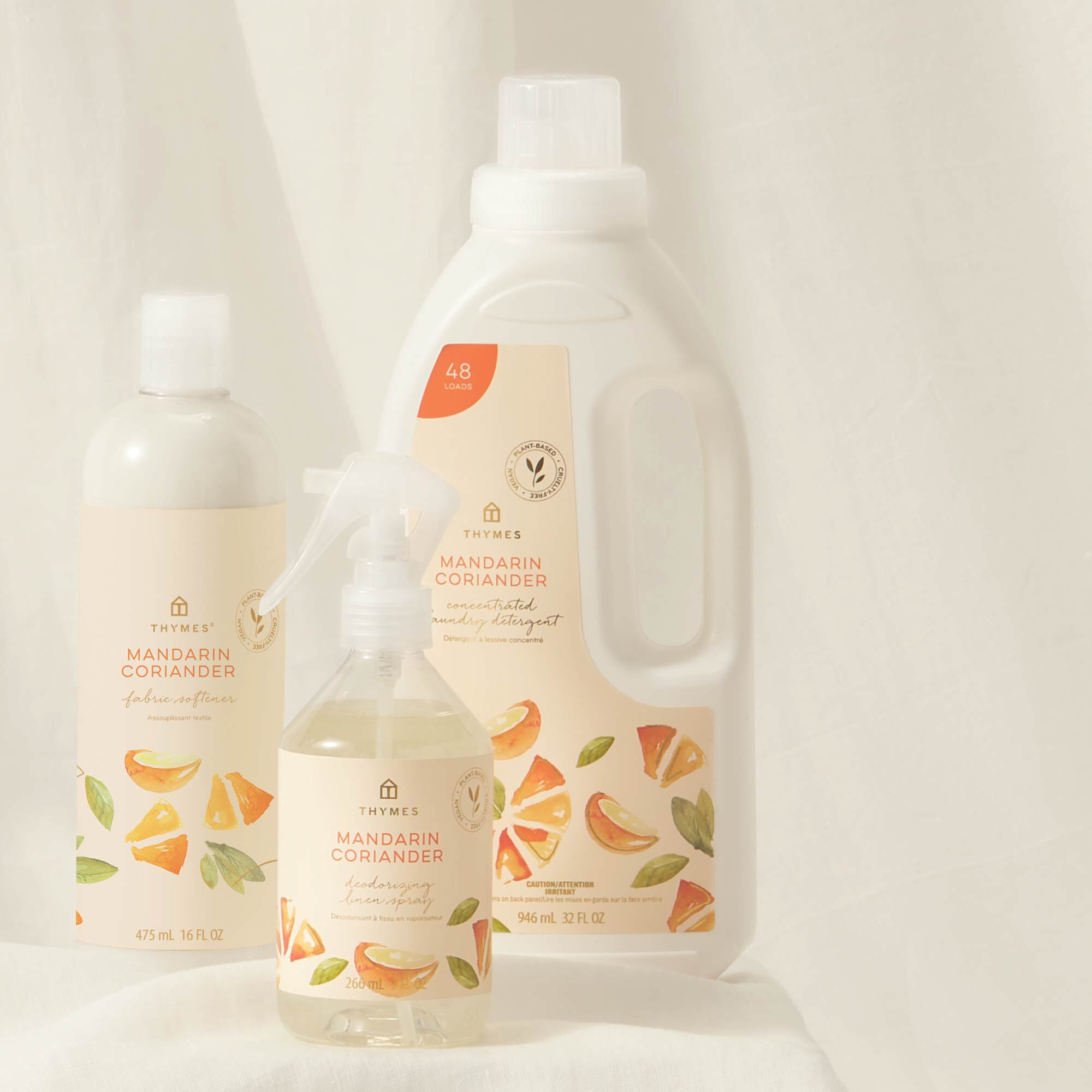 Mandarin Coriander Deodorizing Linen Spray