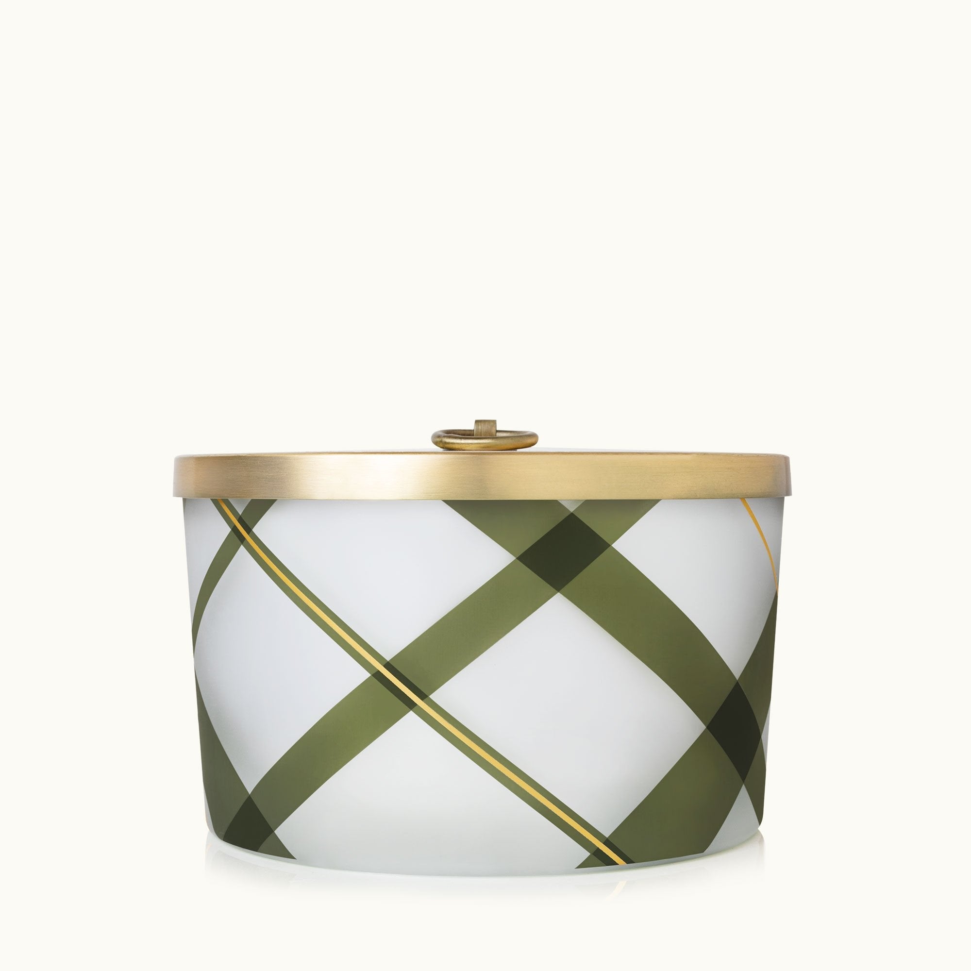 Frasier Fir® Frosted Plaid 3-Wick Candle