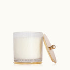 Frasier Fir? Large Frosted Wood Grain Candle