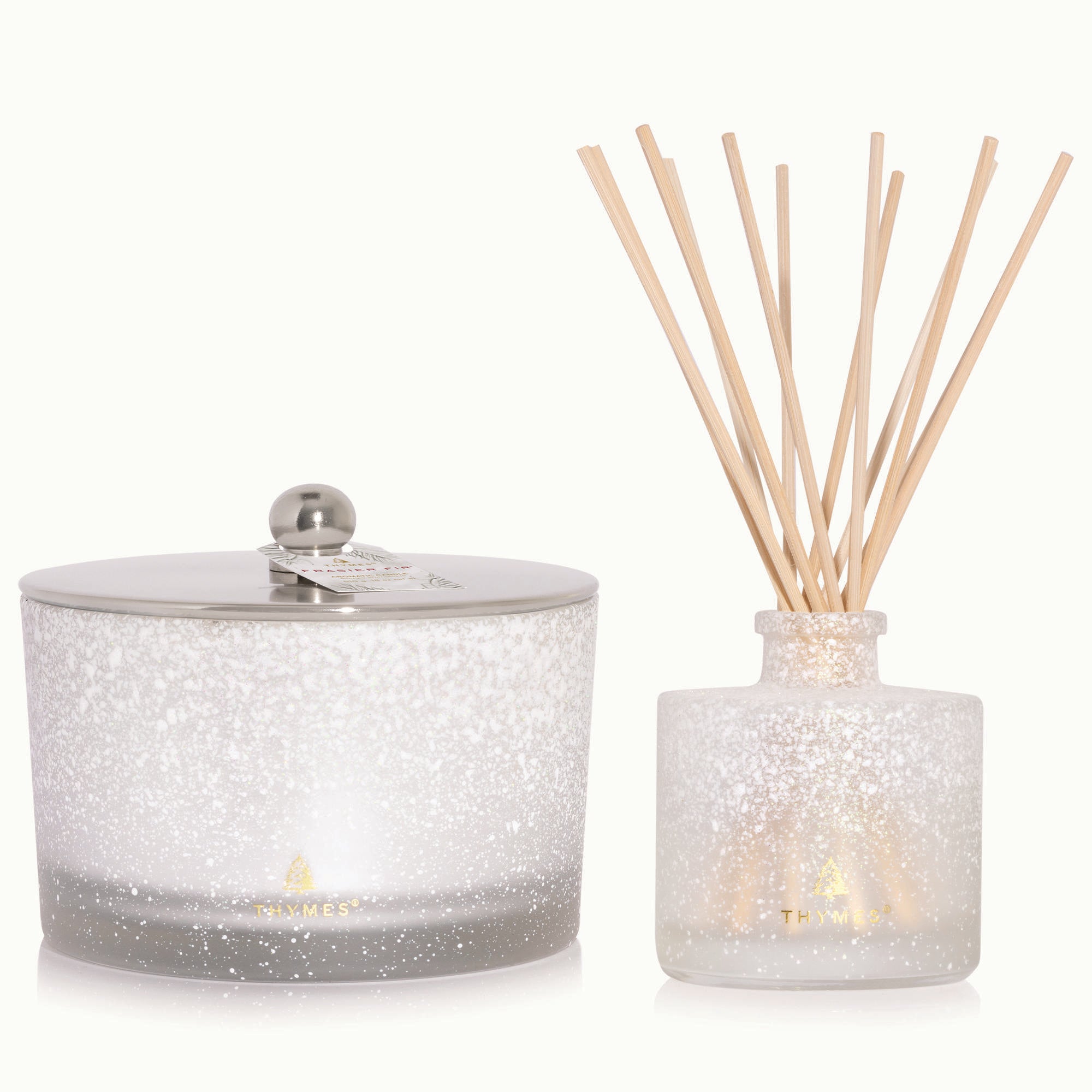 Frasier Fir? Flocked Gifting Duo